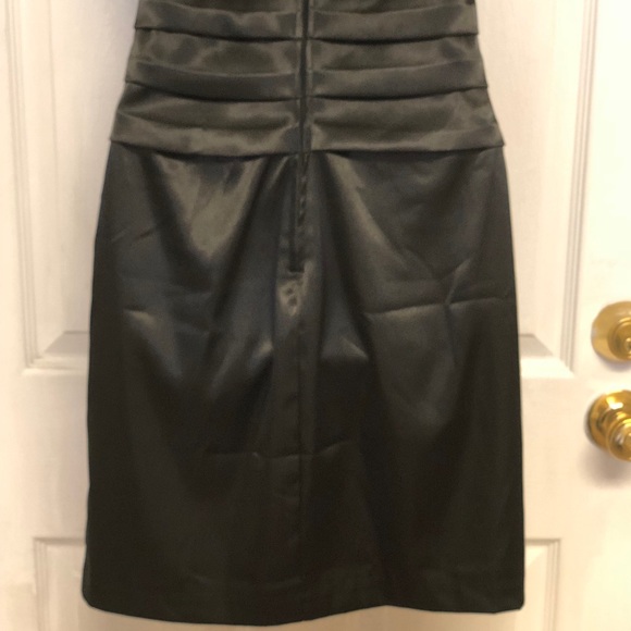 Euc B Darlin blk/blu cheetah print dress sz 3/4 - Picture 5 of 7